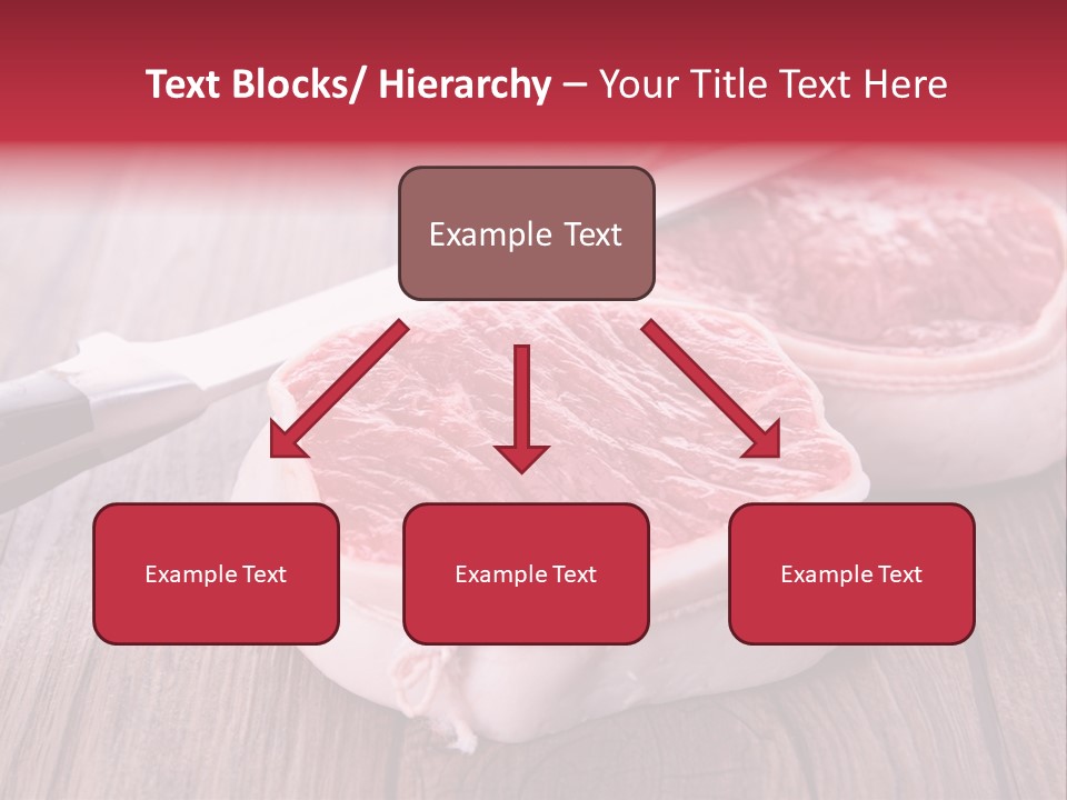 Cuisine Raw Wood PowerPoint Template