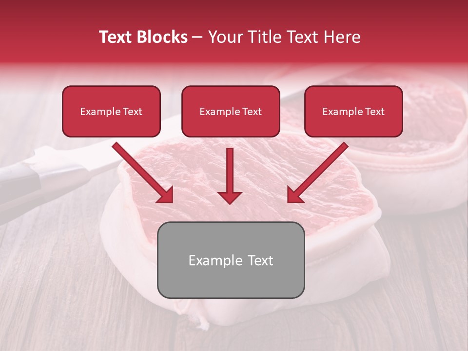 Cuisine Raw Wood PowerPoint Template