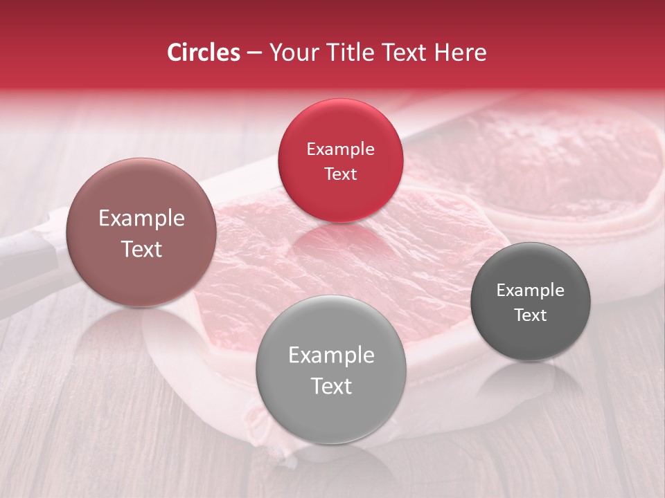 Cuisine Raw Wood PowerPoint Template