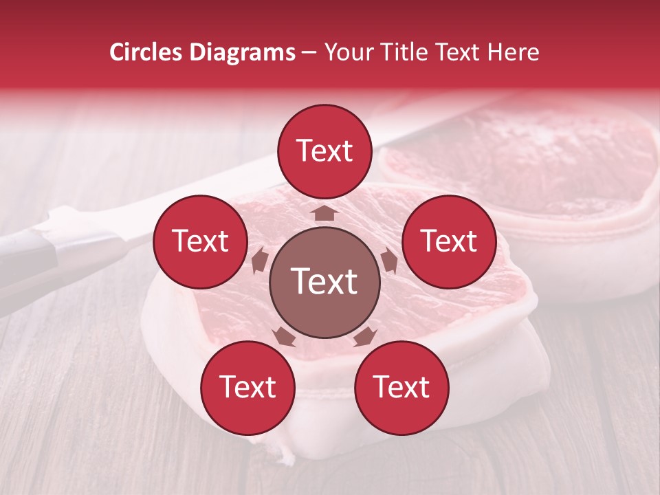 Cuisine Raw Wood PowerPoint Template