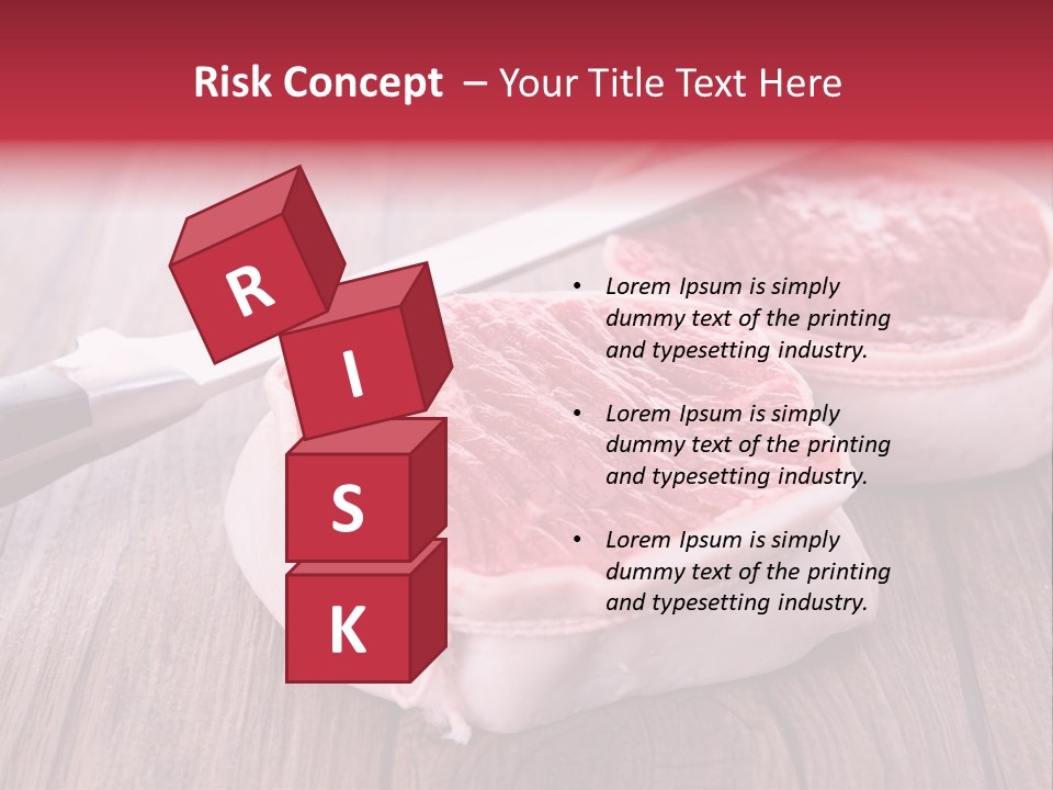 Cuisine Raw Wood PowerPoint Template