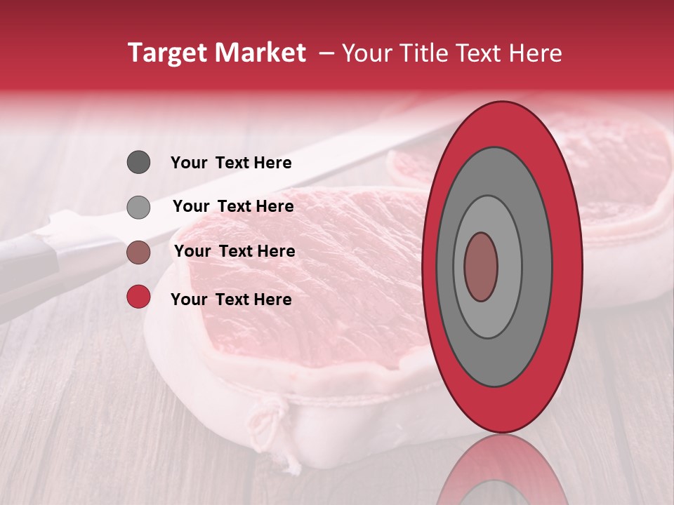 Cuisine Raw Wood PowerPoint Template