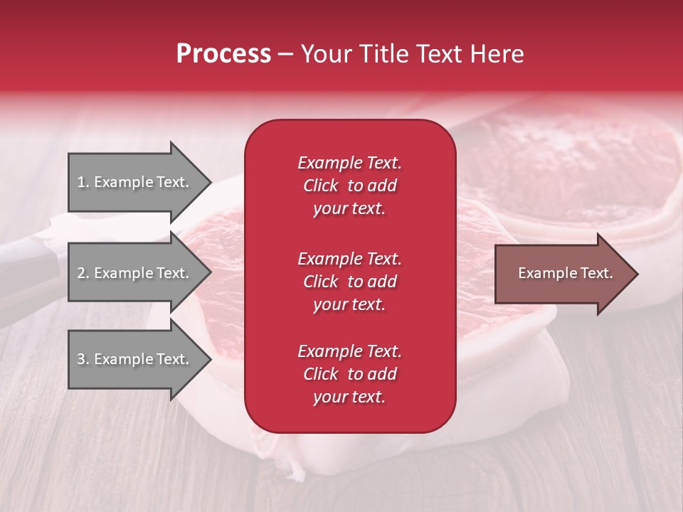 Cuisine Raw Wood PowerPoint Template