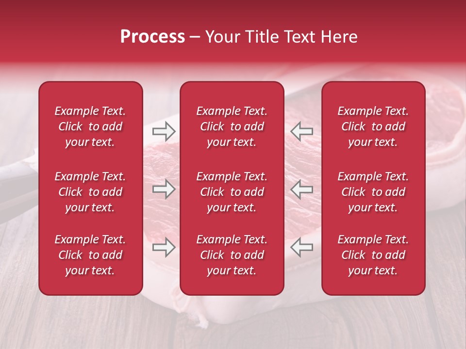 Cuisine Raw Wood PowerPoint Template