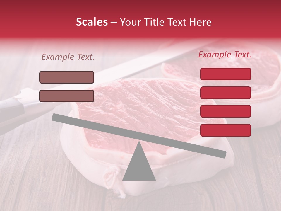 Cuisine Raw Wood PowerPoint Template