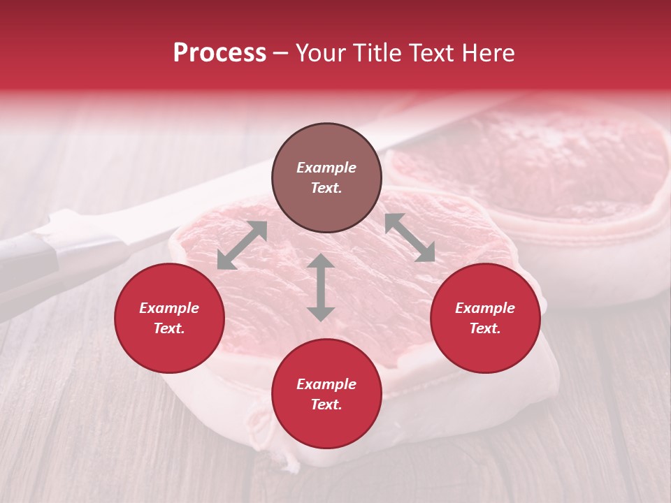 Cuisine Raw Wood PowerPoint Template