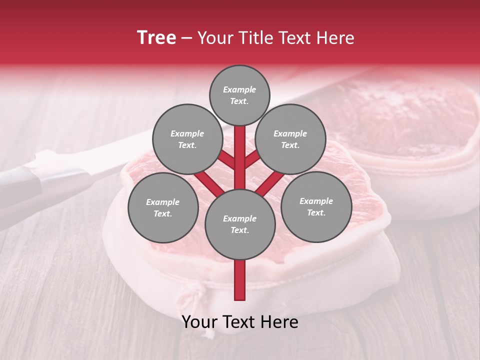 Cuisine Raw Wood PowerPoint Template