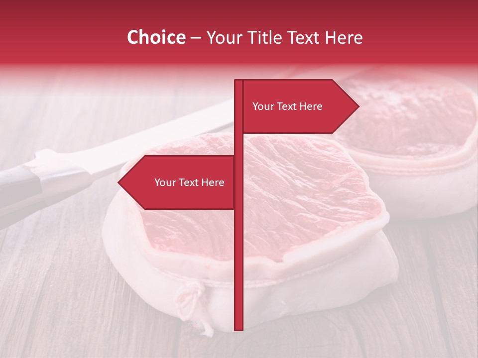 Cuisine Raw Wood PowerPoint Template