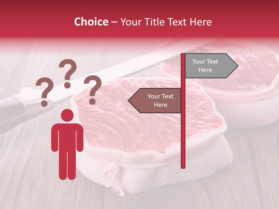 Cuisine Raw Wood PowerPoint Template