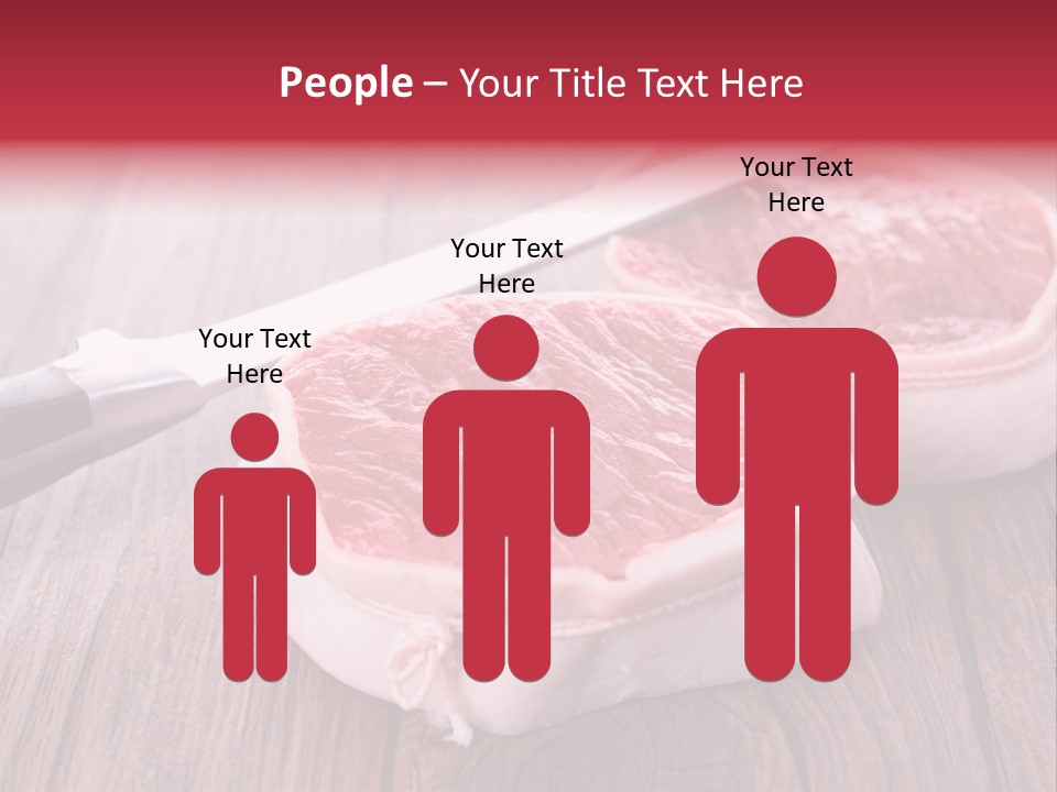 Cuisine Raw Wood PowerPoint Template