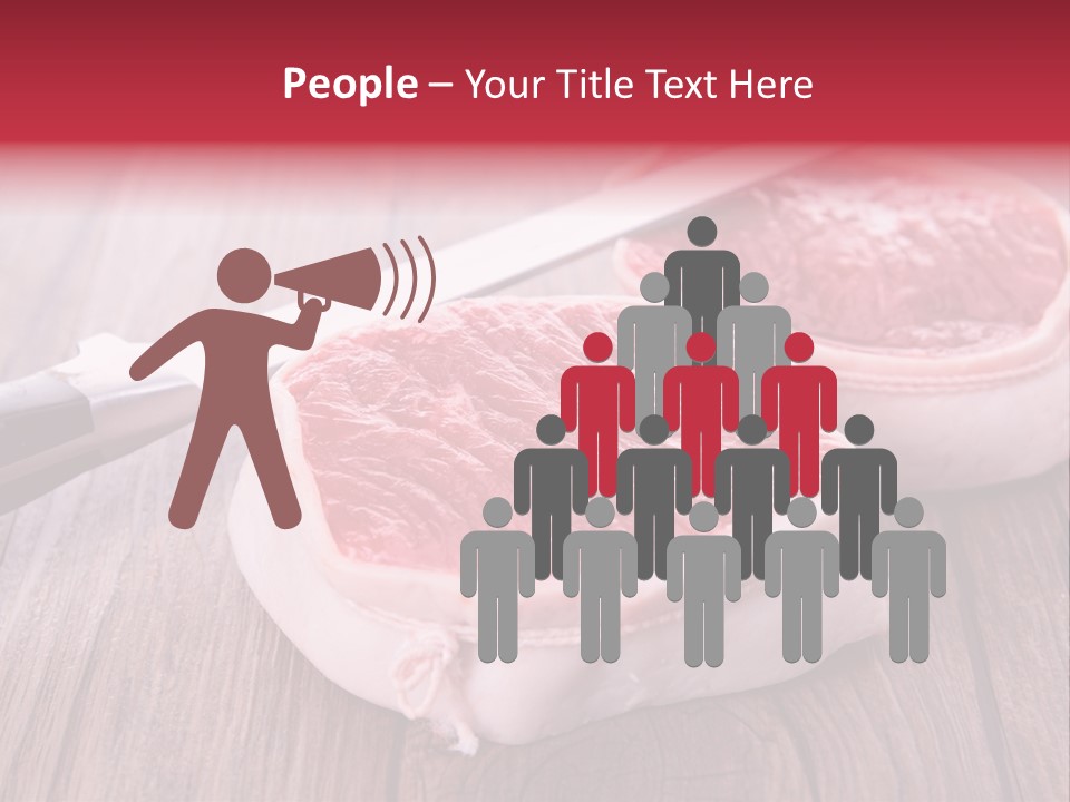 Cuisine Raw Wood PowerPoint Template