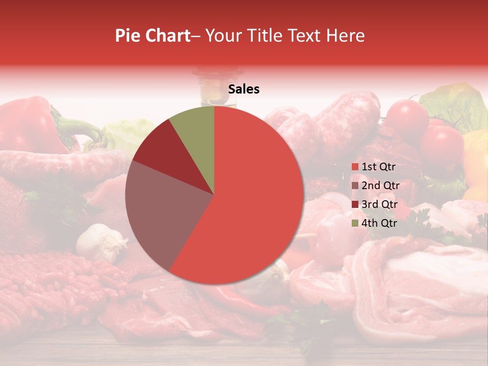 Salsicce Pezzo Olio PowerPoint Template