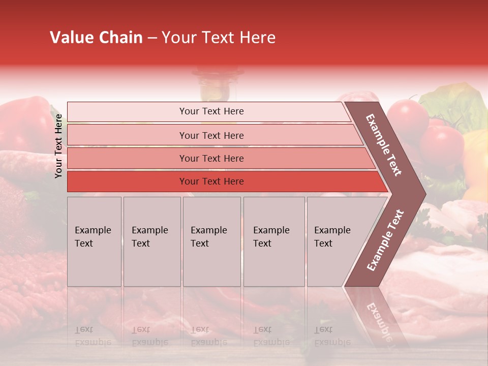 Salsicce Pezzo Olio PowerPoint Template
