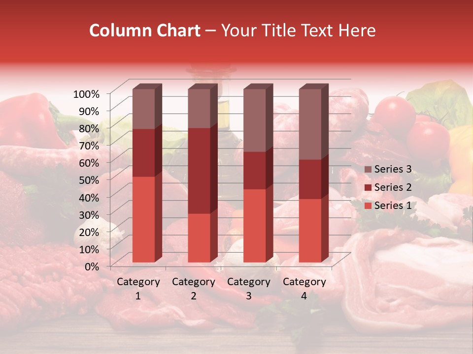 Salsicce Pezzo Olio PowerPoint Template
