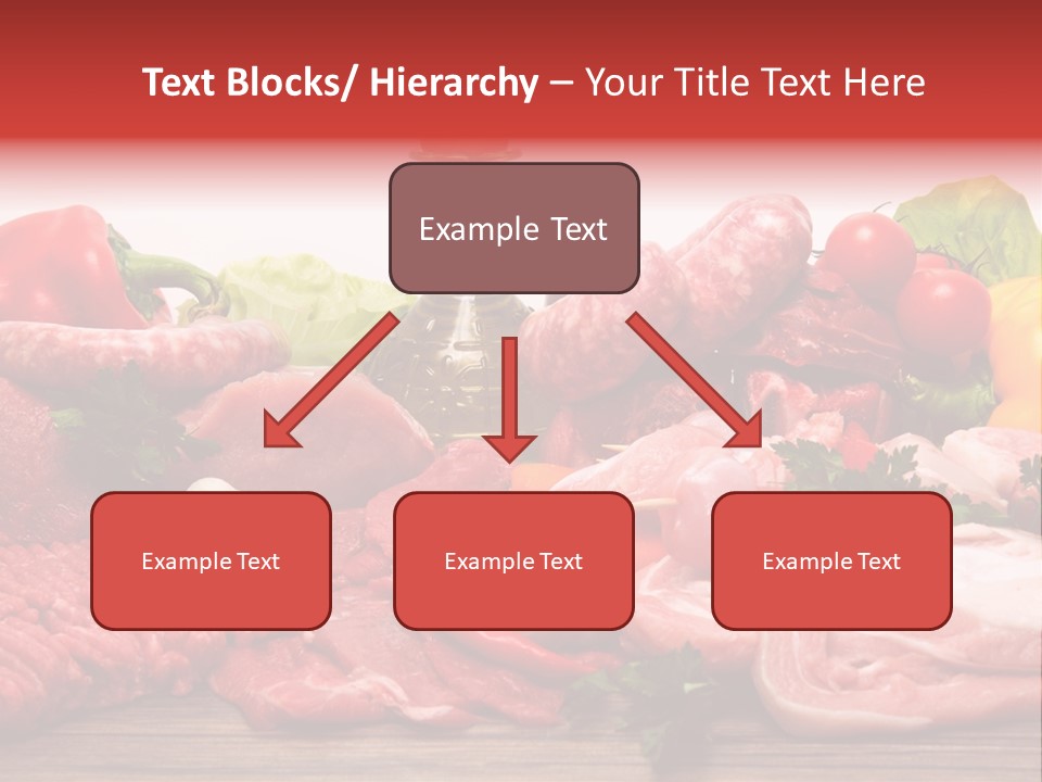 Salsicce Pezzo Olio PowerPoint Template