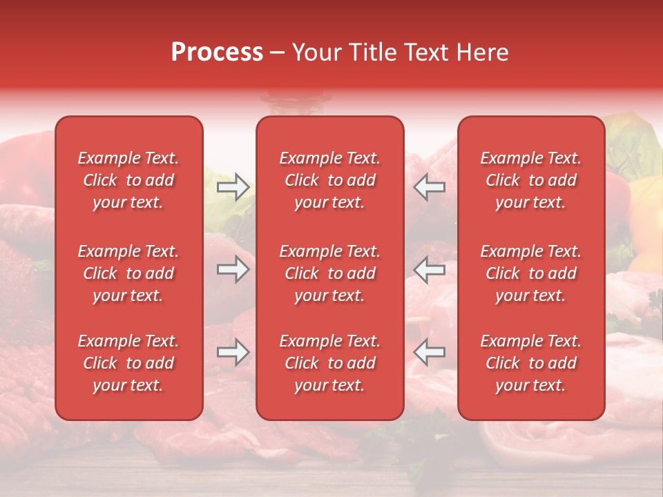 Salsicce Pezzo Olio PowerPoint Template