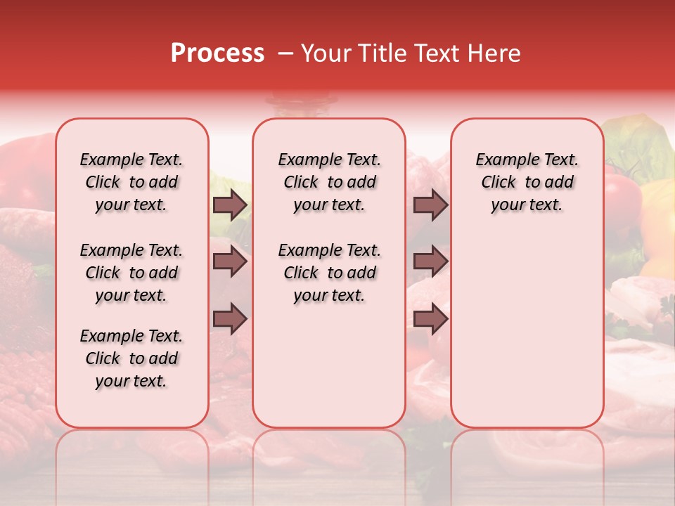 Salsicce Pezzo Olio PowerPoint Template