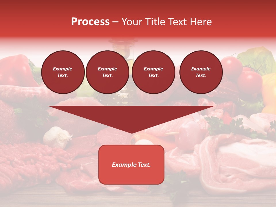 Salsicce Pezzo Olio PowerPoint Template