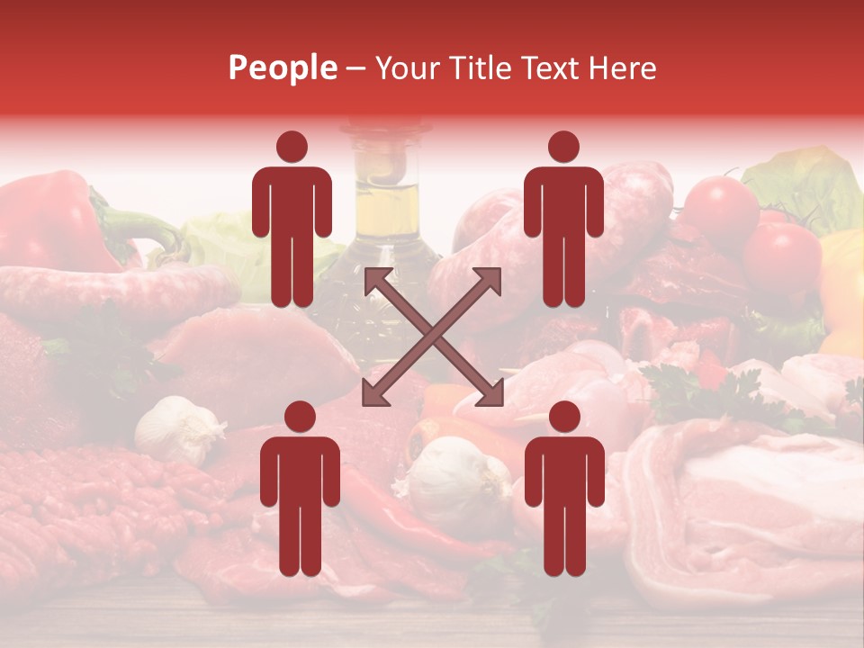 Salsicce Pezzo Olio PowerPoint Template