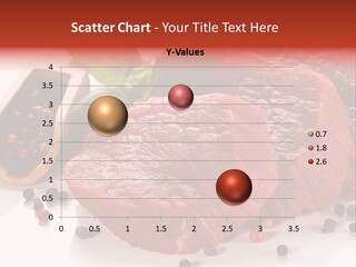 Beefsteak Portion Raw PowerPoint Template