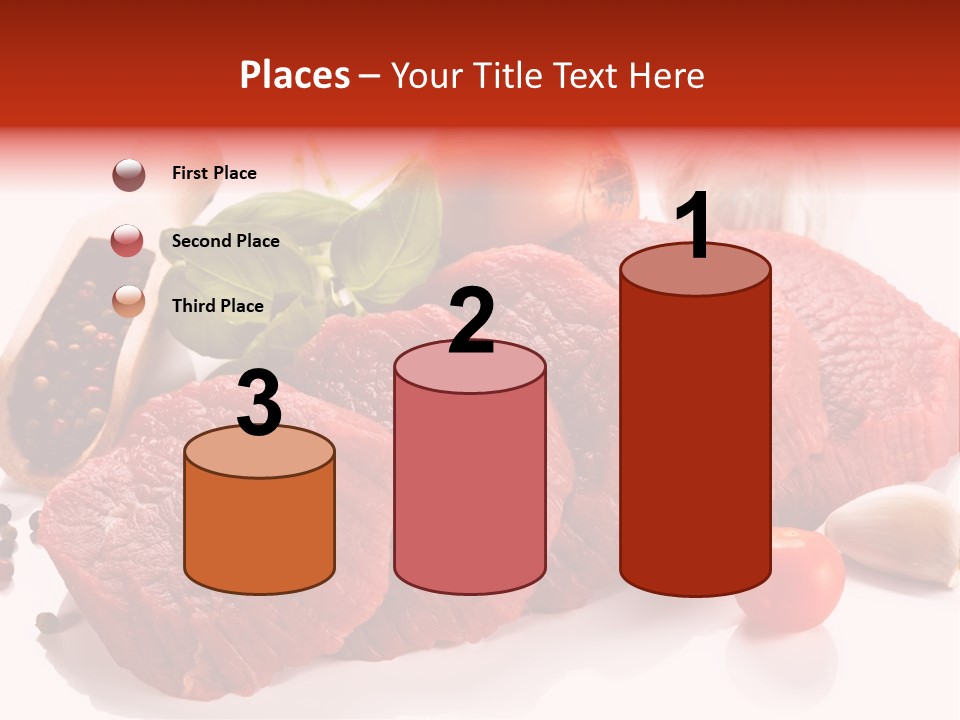 Garlic Stick Loin PowerPoint Template