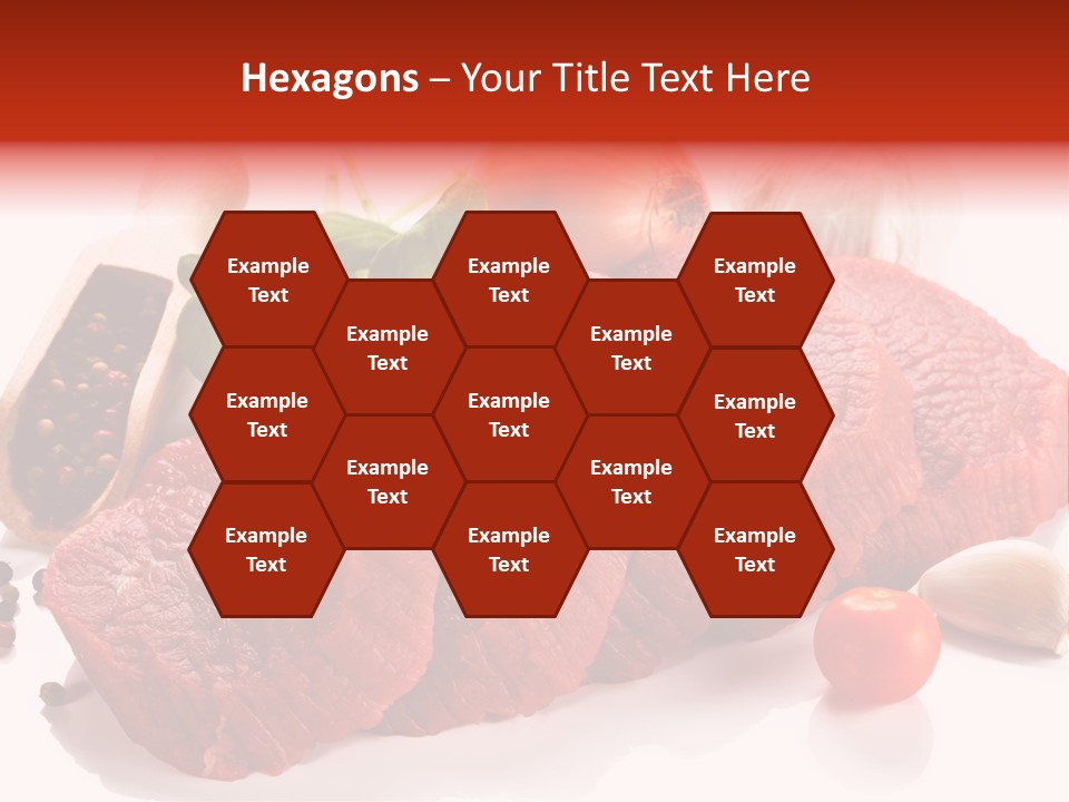 Garlic Stick Loin PowerPoint Template