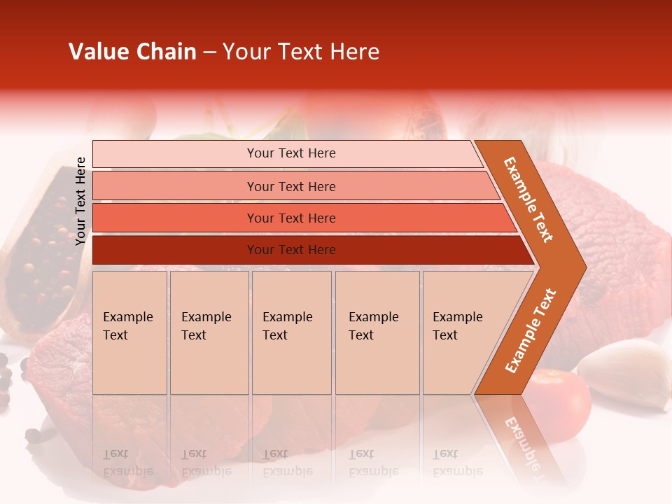 Garlic Stick Loin PowerPoint Template