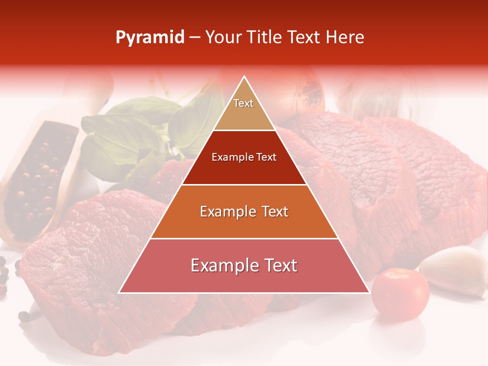 Garlic Stick Loin PowerPoint Template