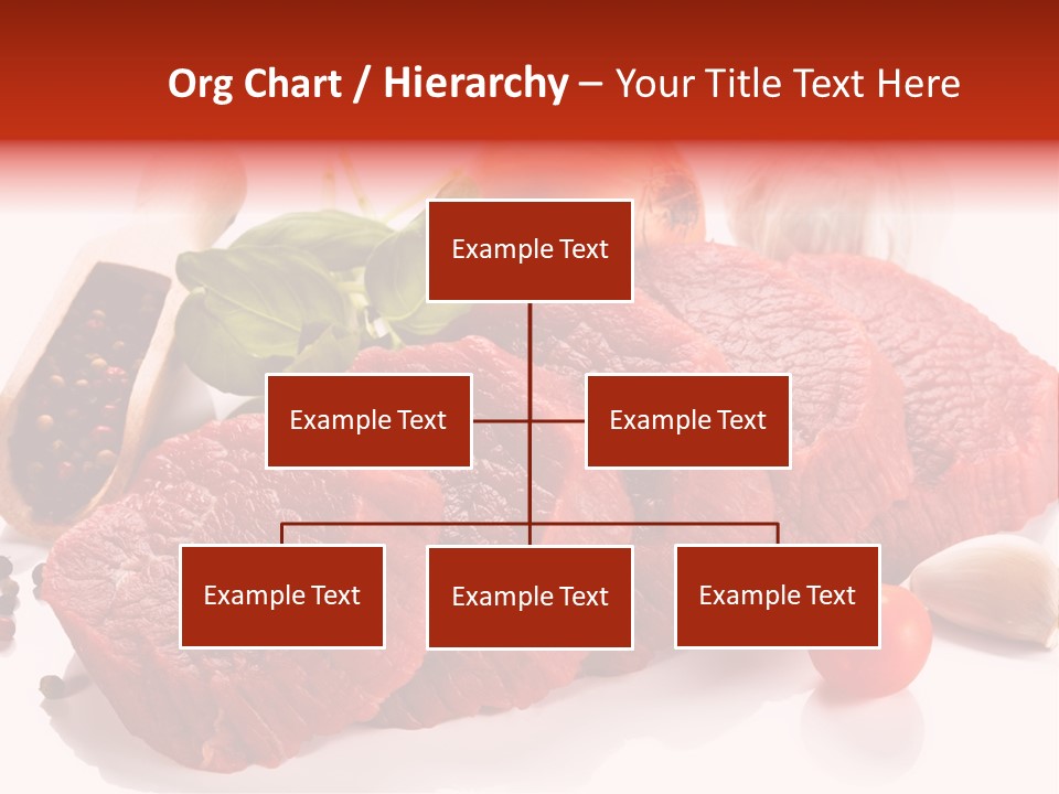 Garlic Stick Loin PowerPoint Template