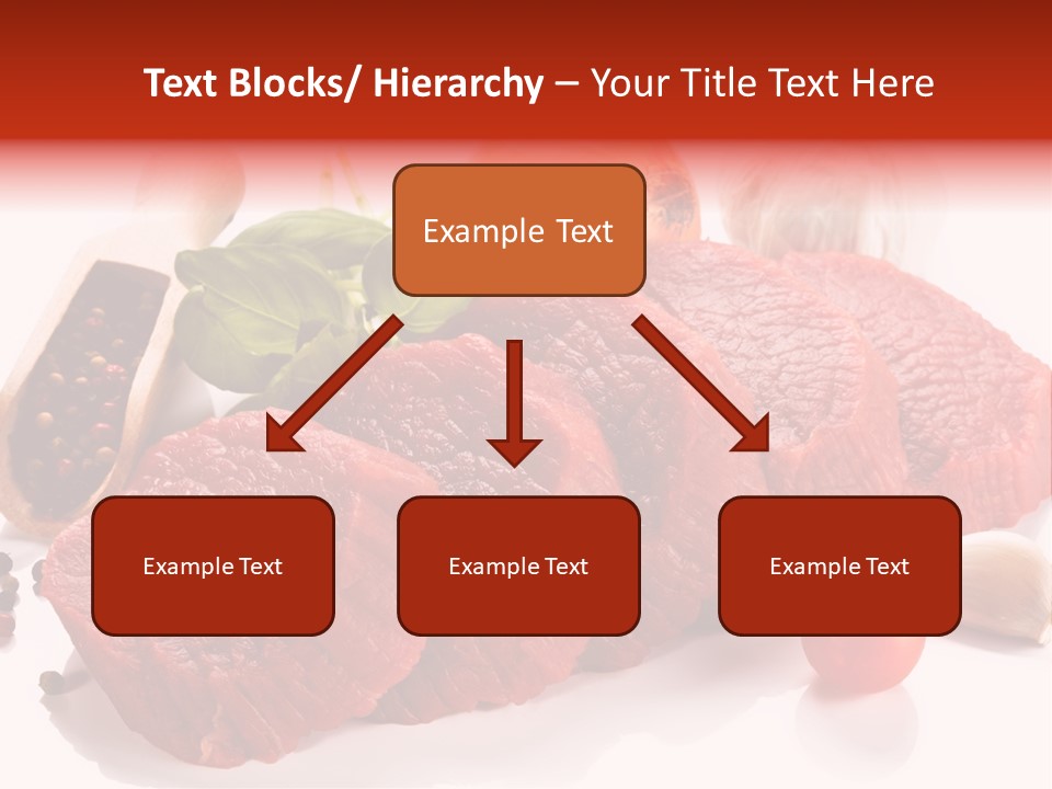 Garlic Stick Loin PowerPoint Template