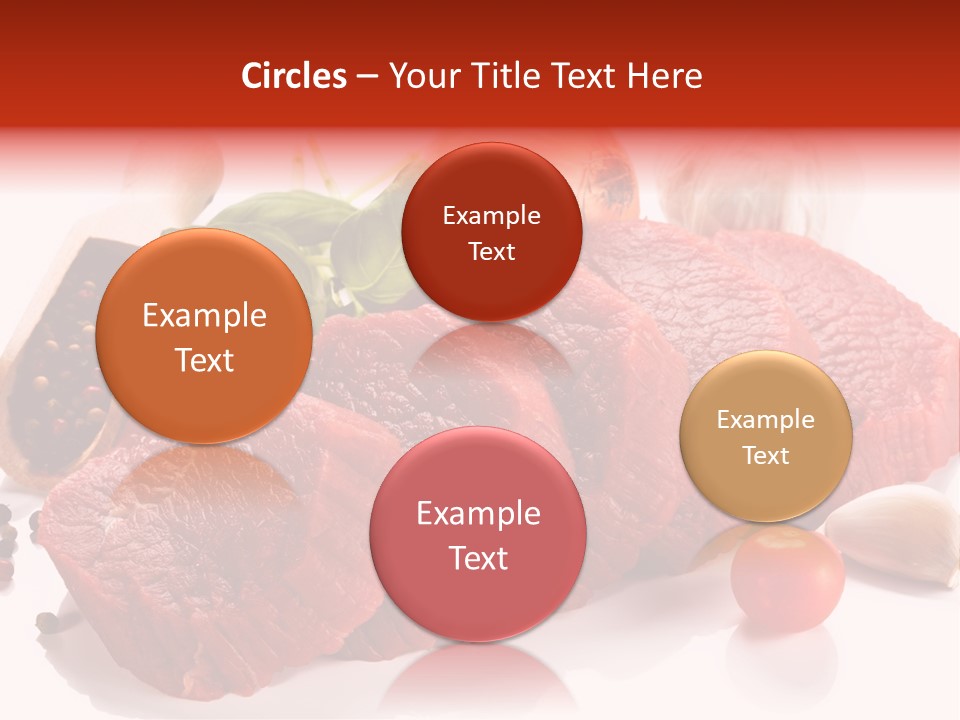 Garlic Stick Loin PowerPoint Template