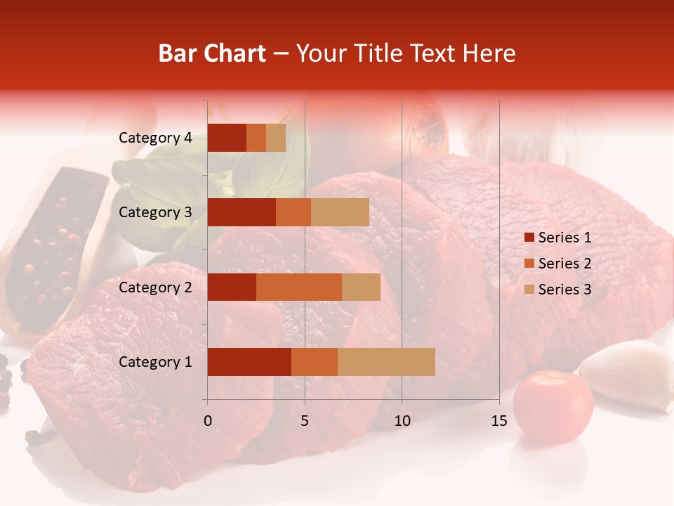 Garlic Stick Loin PowerPoint Template