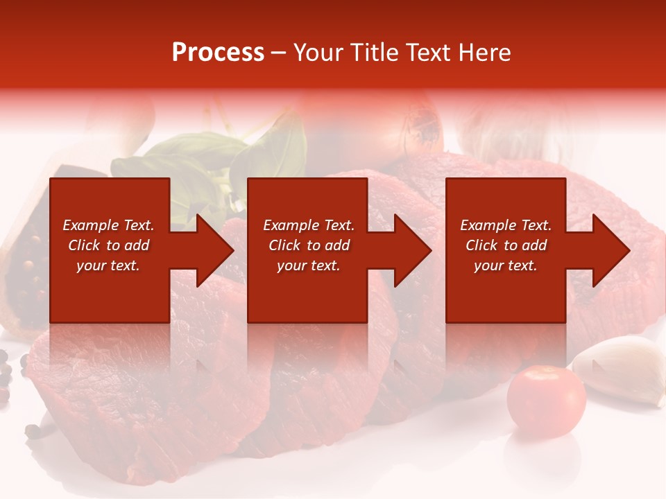 Garlic Stick Loin PowerPoint Template