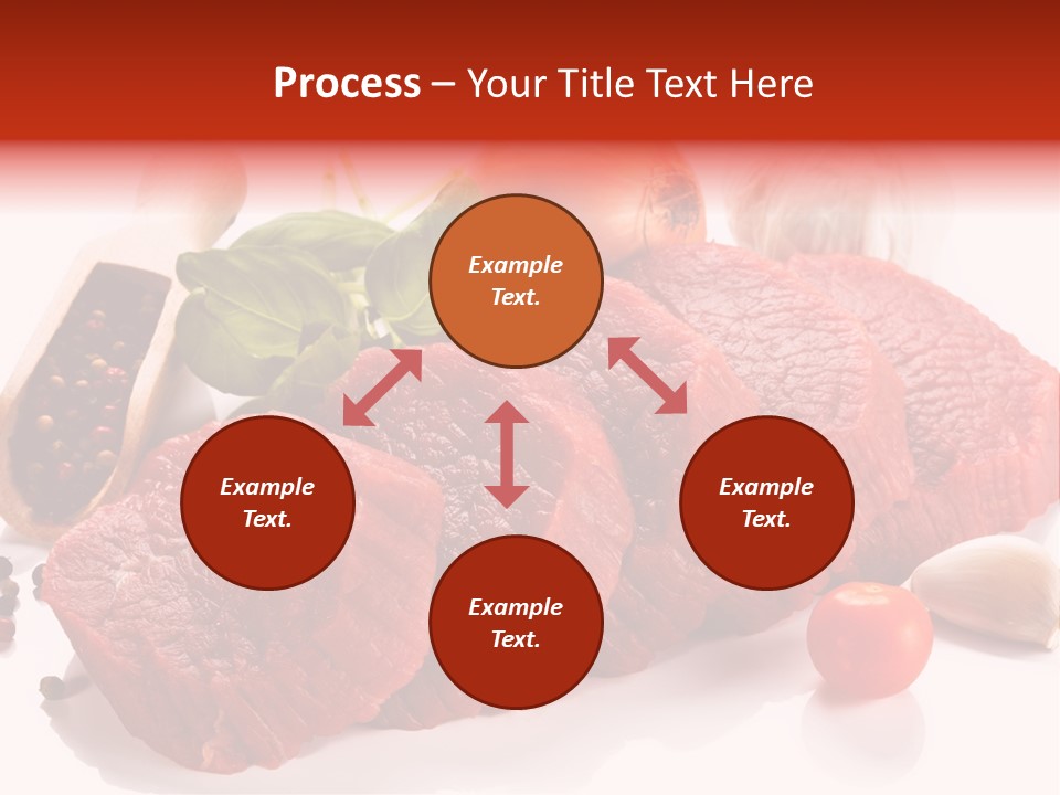 Garlic Stick Loin PowerPoint Template