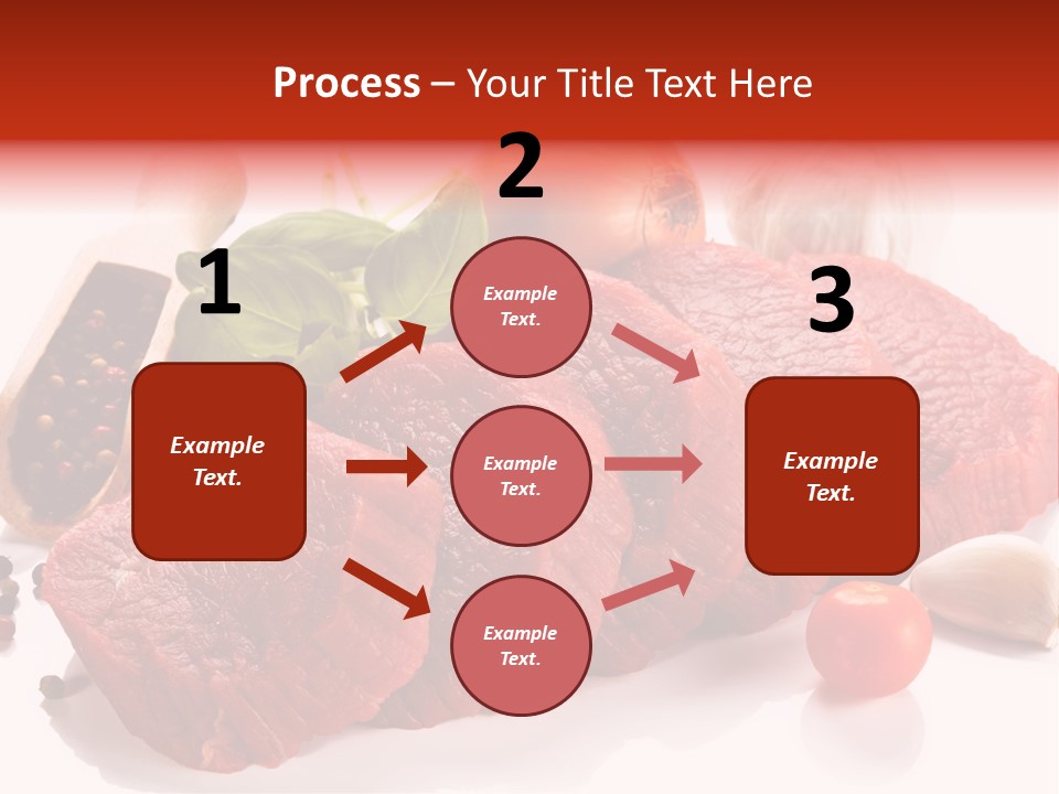 Garlic Stick Loin PowerPoint Template