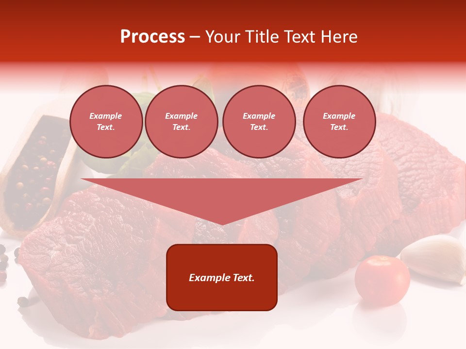 Garlic Stick Loin PowerPoint Template