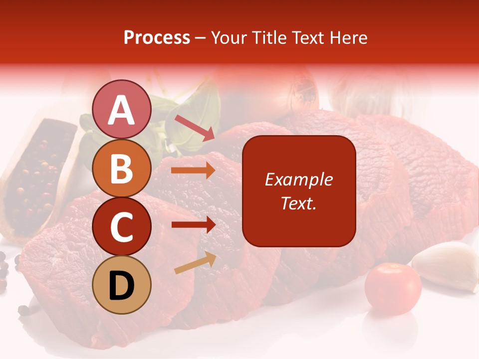 Garlic Stick Loin PowerPoint Template