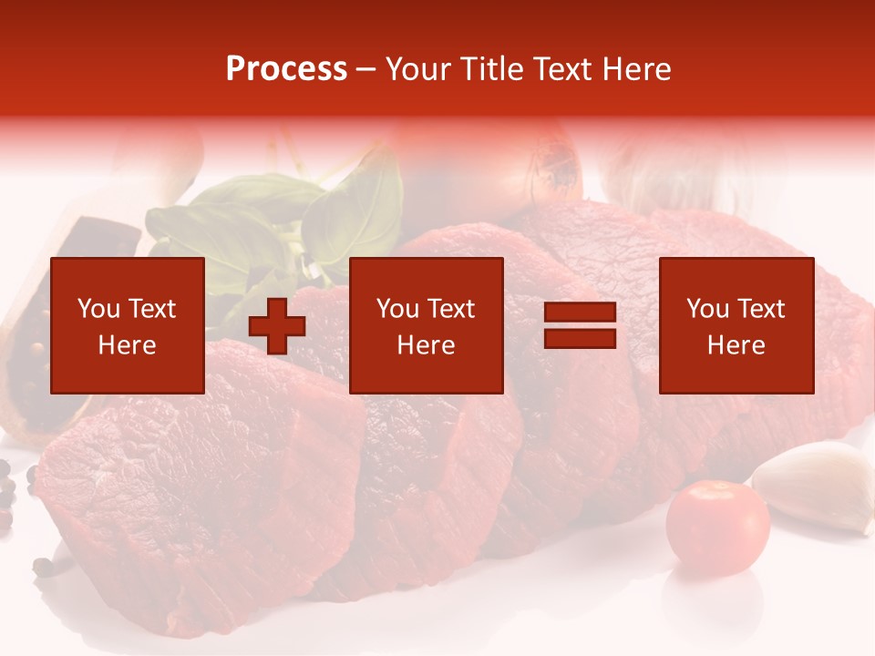 Garlic Stick Loin PowerPoint Template