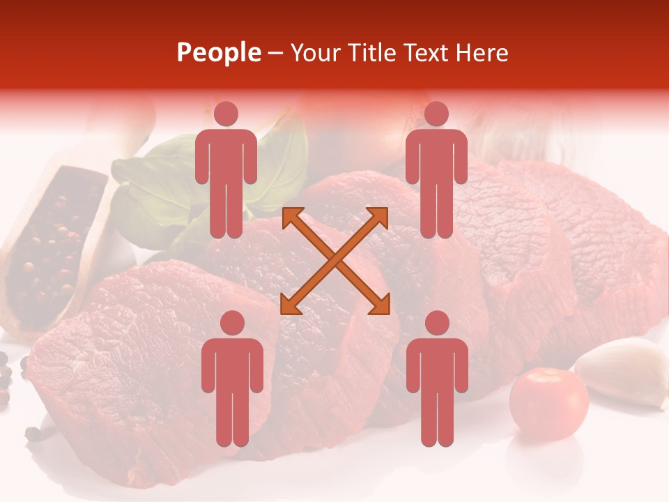 Garlic Stick Loin PowerPoint Template