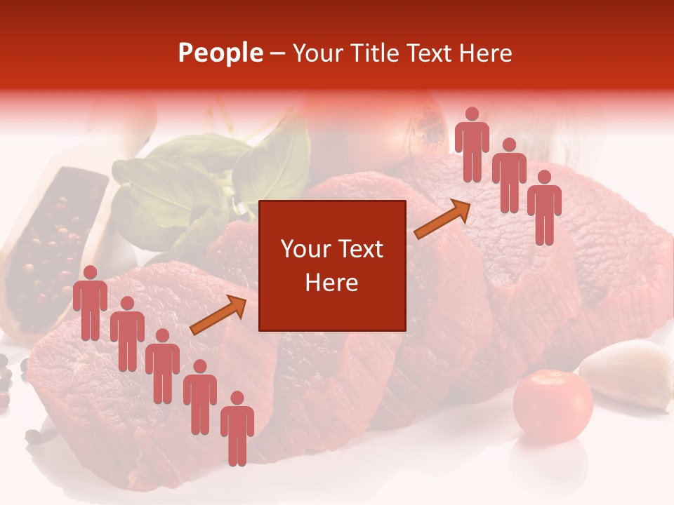 Garlic Stick Loin PowerPoint Template