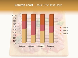 Breast Trimmings Raw Slices PowerPoint Template