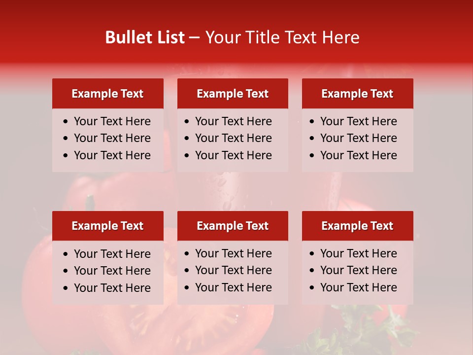 Table Health Glass PowerPoint Template
