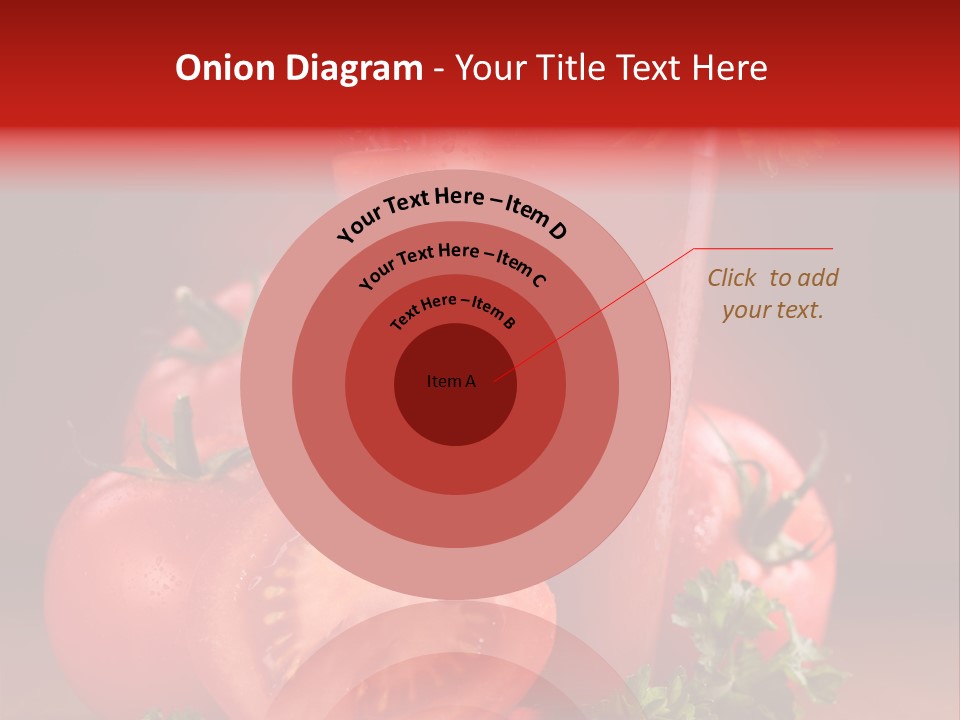 Table Health Glass PowerPoint Template