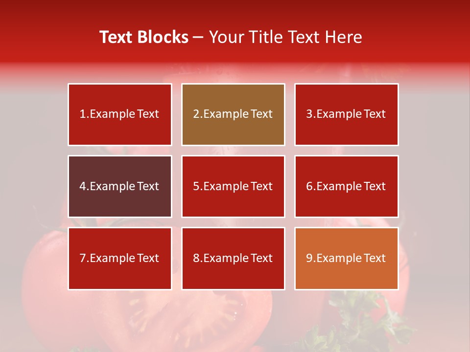 Table Health Glass PowerPoint Template