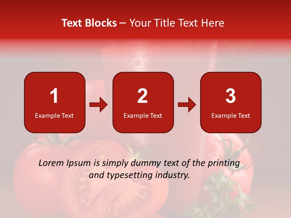 Table Health Glass PowerPoint Template