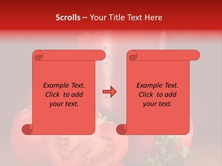 Table Health Glass PowerPoint Template