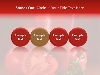 Table Health Glass PowerPoint Template