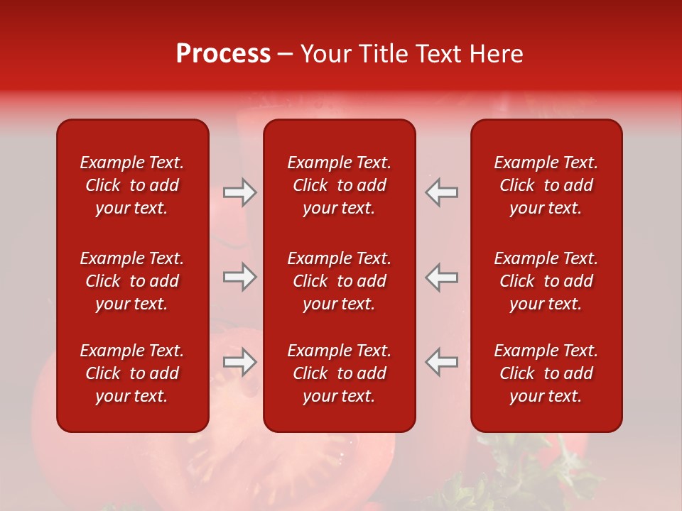 Table Health Glass PowerPoint Template
