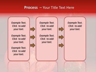 Table Health Glass PowerPoint Template