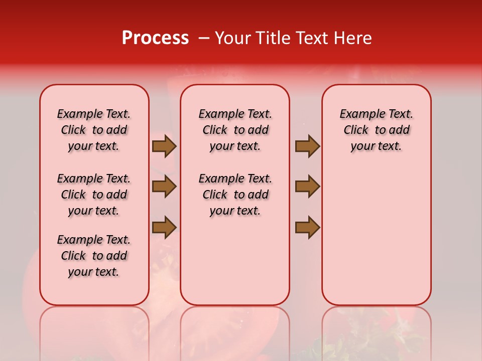 Table Health Glass PowerPoint Template